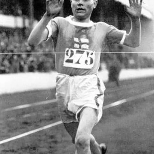 Portrait of Paavo Nurmi