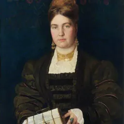 Portrait of Caroline Emily Gray Hill