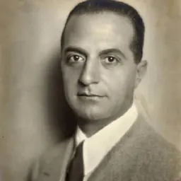 Portrait of Giuseppe Bottai