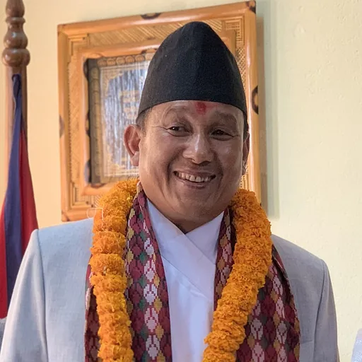 Portrait of Parbat gurung