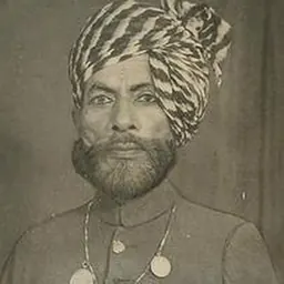 Portrait of Mushtaq Hussain Khan