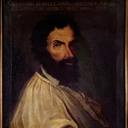 Portrait of Cristóbal de Morales