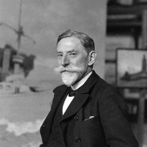 Portrait of Carl Saltzmann