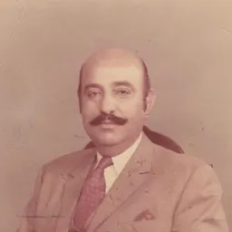 Portrait of Ali Ahmad Talpur