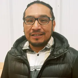 Portrait of Sol Mamakwa