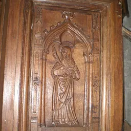 Portrait of Hiltrude of Liessies