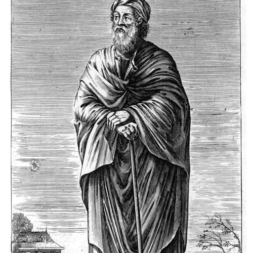 Portrait of Xenophanes
