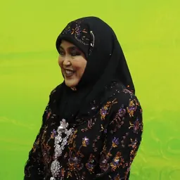 Portrait of Queen Saleha of Brunei
