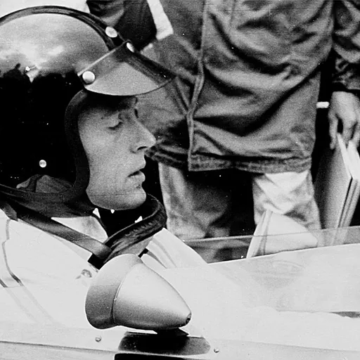 Portrait of Dan Gurney