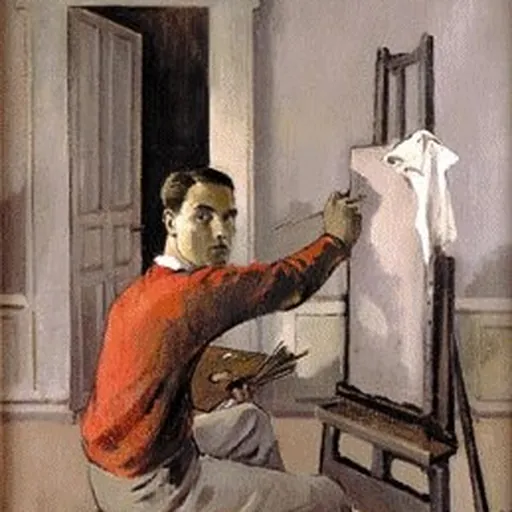 Portrait of Paul Strecker