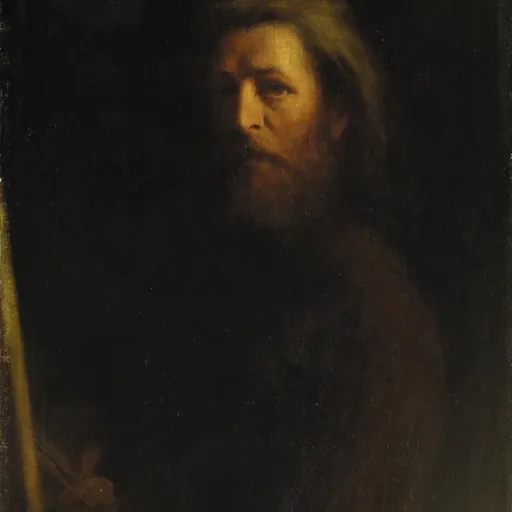 Portrait of Karl Wilhelm Diefenbach