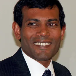 Portrait of Mohamed Nasheed