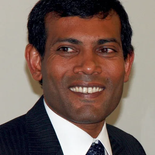 Portrait of Mohamed Nasheed