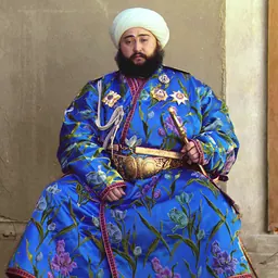 Portrait of Mohammed Alim Khan