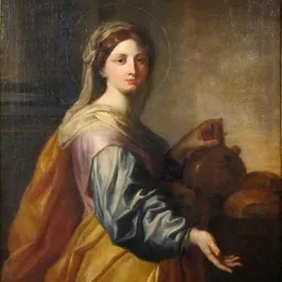 Portrait of St. Zita