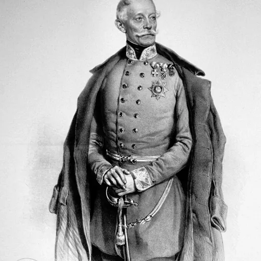 Portrait of Karl von Schönhals