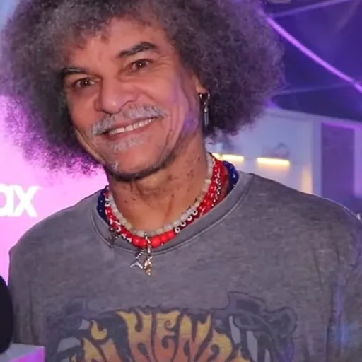 Portrait of Carlos Valderrama