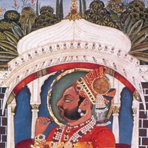Portrait of Bhim Singh of Marwar