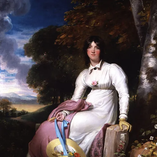 Portrait of Sophia, Lady Burdett