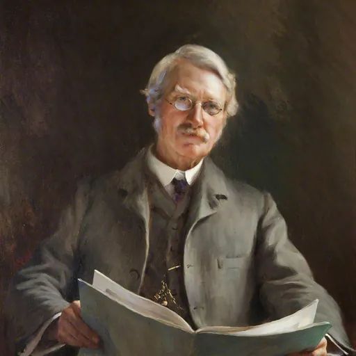 Portrait of William Warde Fowler