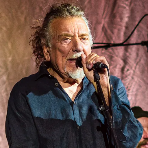 Portrait of Robert Plant
