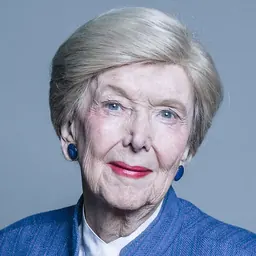 Portrait of Trixie Gardner, Baroness Gardner of Parkes