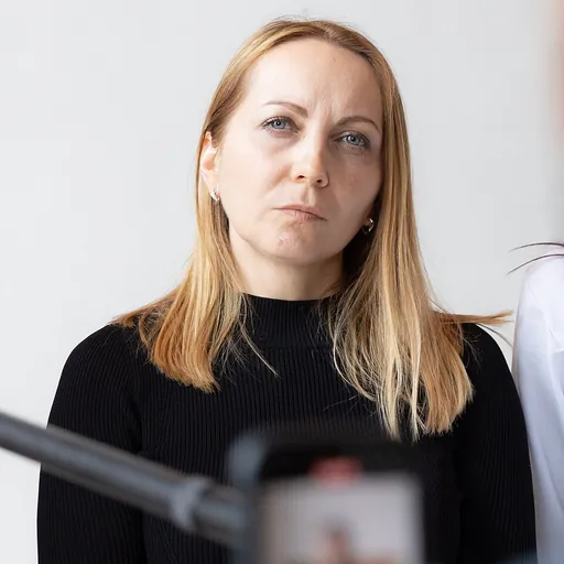 Portrait of Olena Khomenko