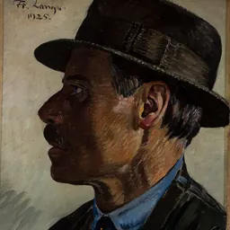Portrait of Frederik Lange
