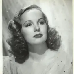 Portrait of Peggy Cummins