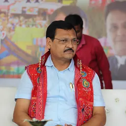 Portrait of Ishwarsinh Patel