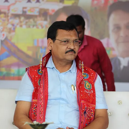 Portrait of Ishwarsinh Patel
