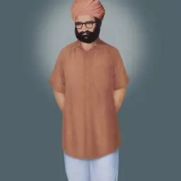 Portrait of Tan Singh