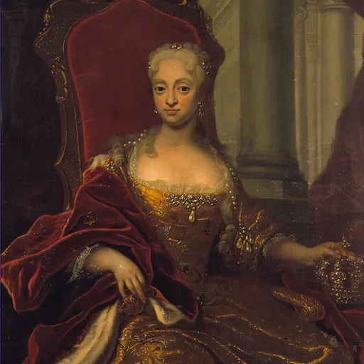 Portrait of Louise of Mecklenburg-Güstrow