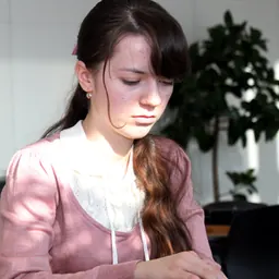 Portrait of Mariya Zakharchenko