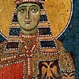 Portrait of Helena Palaiologina of the Morea