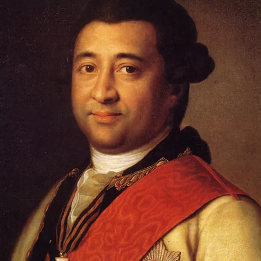 Portrait of Ivan Gannibal