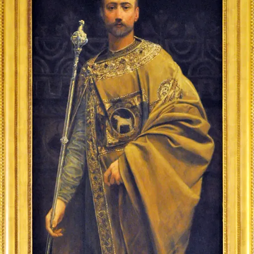 Portrait of Frederick I, Count of Zollern
