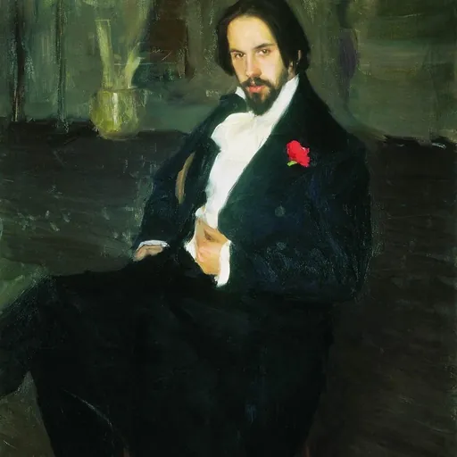 Portrait of Ivan Bilibin
