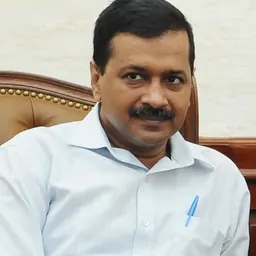 Portrait of Arvind Kejriwal