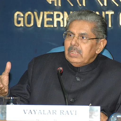 Portrait of Vayalar Ravi