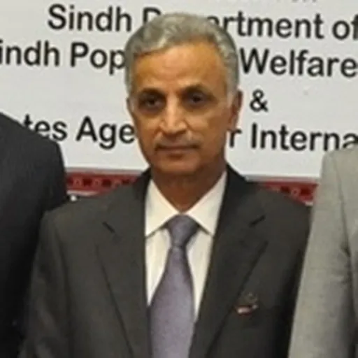 Portrait of Jam Mehtab Hussain Dahar