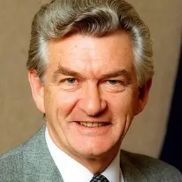 Portrait of Bob Hawke