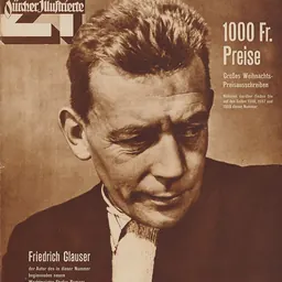 Portrait of Friedrich Glauser