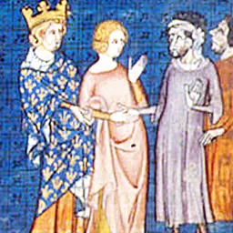 Portrait of Gisela of France