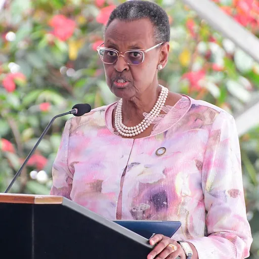 Portrait of Janet Kataaha Museveni