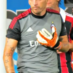Portrait of Christian Abbiati
