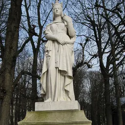 Portrait of Balthild