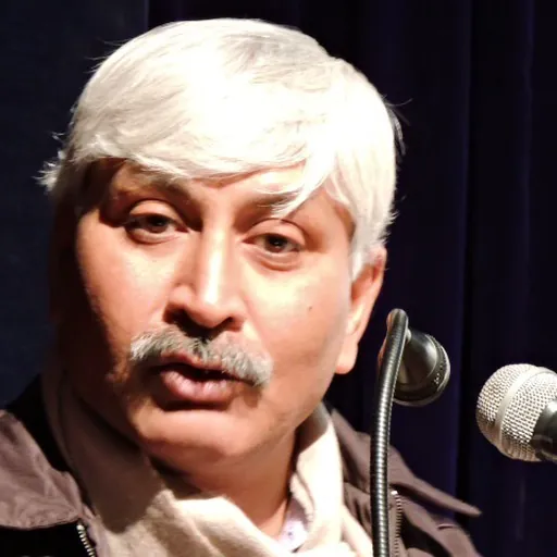 Portrait of Apoorvanand Jha