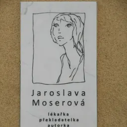 Portrait of Jaroslava Moserová
