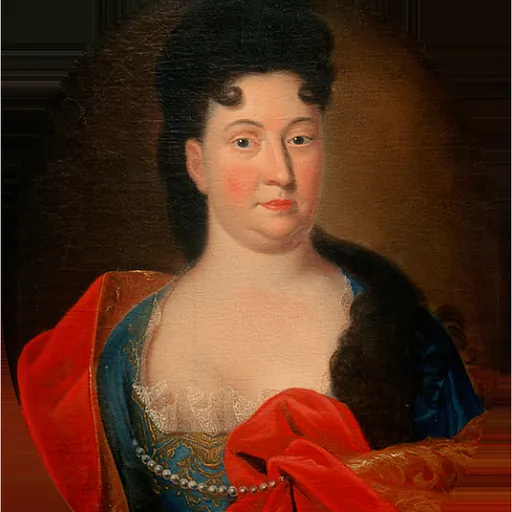 Portrait of Melusine von der Schulenburg, Duchess of Kendal